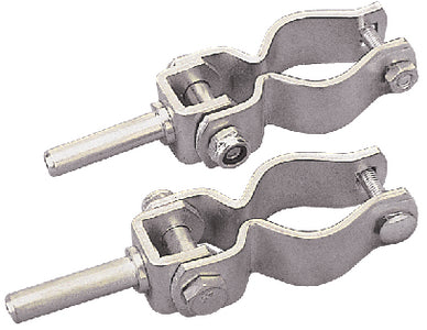 ZINC PLATED STEEL CLAMP-ON OAR LOCKS (SEA-DOG LINE)