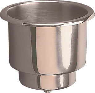 FLUSH MOUNT COMBO DRINK HOLDER W/DRAIN FITTING (SEA-DOG)