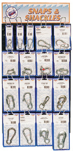 SNAP & SHACKLE P.O.P. DISPLAY (SEA-DOG LINE)