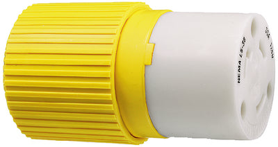 30 AMP LOCKING PLUG & CONNECTOR (HUBBELL)