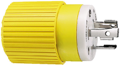 30 AMP LOCKING PLUG & CONNECTOR (HUBBELL)