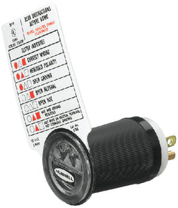 OUTLET CIRCUIT TESTER (HUBBELL)