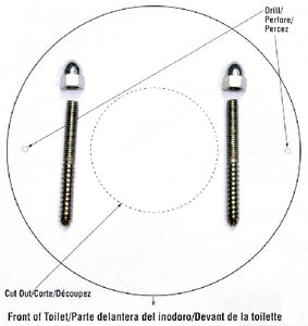 SEALAND TO THETFORD CONVERSION FLOOR BOLTS (THETFORD)