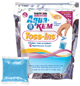 AQUA-KEM MARINE TOSS-IN PACK (THETFORD)