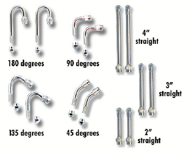 VALVE EXTENDERS (WHEEL MASTERS COLOR)