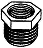 PLASTIC HEX BUSHINGS (BRASS FITTINGS)