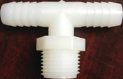 HOSE BARB PIPE TEES (BRASS FITTINGS)