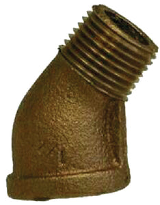 BRONZE 45° STREET ELBOW (BRASS FITTINGS)