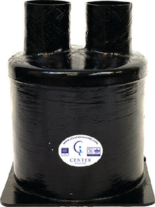 VERNALIFT™ TOP IN –TOP OUT WET MARINE EXHAUST MUFFLER (CENTEK)