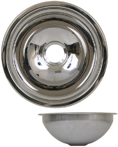 STAINLESS STEEL BASINS - MIRROR FINISH (SCANDVIK)