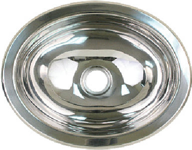 STAINLESS STEEL BASIN - MIRROR FINISH (SCANDVIK)