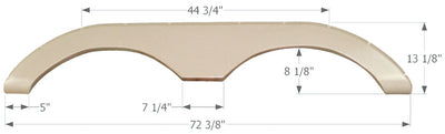 FENDER SKIRTS – TANDEM KEYSTONE FS774 (ICON_TECHNOLOGIES)