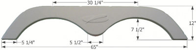 FENDER SKIRTS – TANDEM R-VISION FS775 (ICON_TECHNOLOGIES)