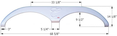 FENDER SKIRTS – TANDEM FOREST RIVER FS785 (ICON_TECHNOLOGIES)