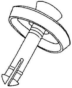 CHROME REPLACEMENT TUB STOPPER (STRYBUC)
