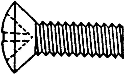 PHILLIPS MACHINE SCREWS - OVAL HEAD (MARINE FASTENERS)