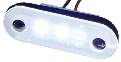 SANTIAGO 3-LED OVAL ACCENT COURTESY LIGHT (AQUA SIGNAL)