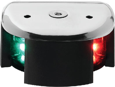 SERIES 28 LED BI-COLOR DECK MOUNT NAVIGATION LIGHT (AQUA SIGNAL)