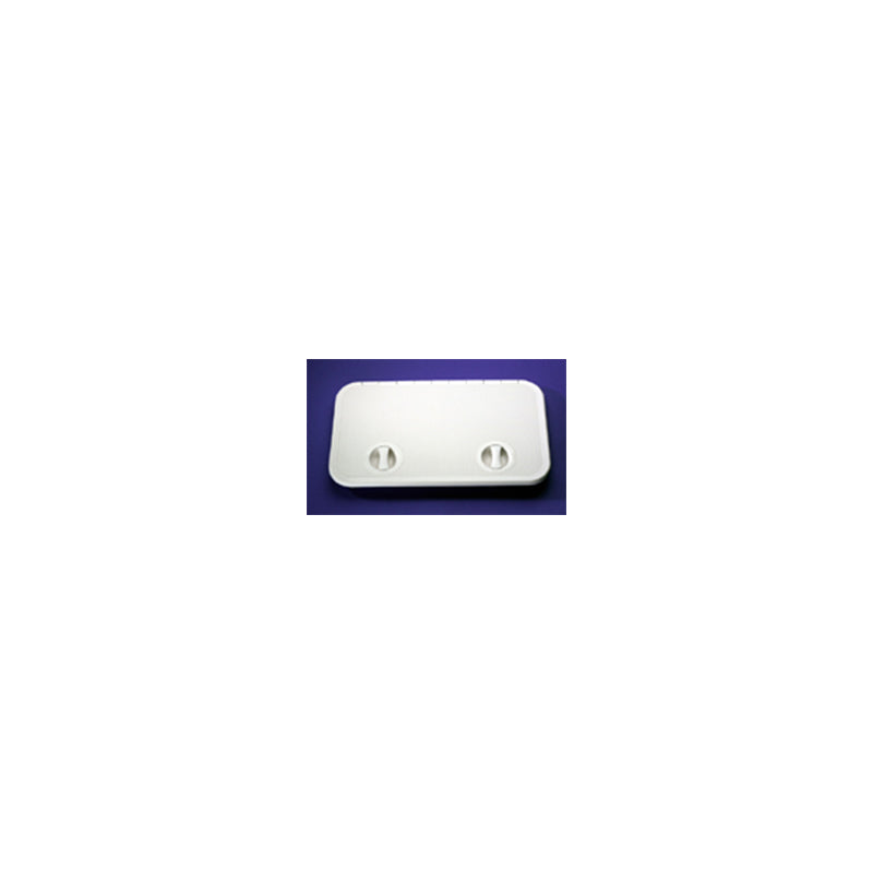 4000 Series Rectangular Hatch, Large, White