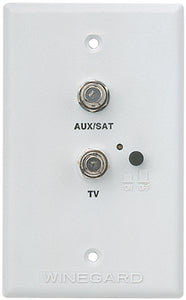 TV/SATELLITE JACK RECEPTACLE (WINEGARD)