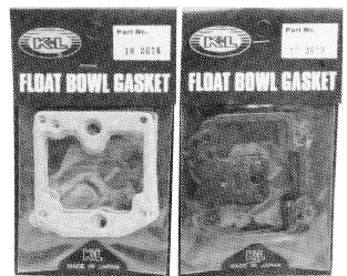 FLOAT BOWL GASKET & O-RING SET (K&L)