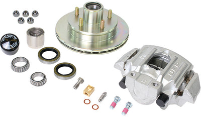 ZINC+ HUB, VENTILATED ROTOR AND CALIPER KIT (UFP)
