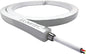 FLEX STRIP 3FT  WHITE BRKT RGB