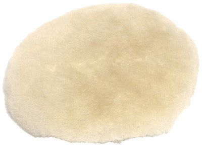 7-1/2" NATURAL LAMBS WOOL POLISHING PAD (MIRKA)