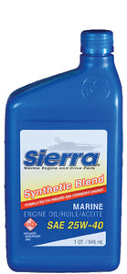 SYNTHETIC BLEND 4-CYCLE INBOARD/STERNDRIVE ENGINE OIL (SIERRA)