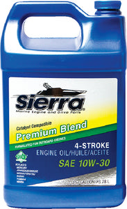 4-STROKE CATALYST OUTBOARD ENGINE OIL 10W30 (SIERRA)
