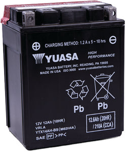 HIGH PERFORMANCE, MAINTENANCE FREE - FRESH PACK (YUASA)