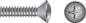 PHILLIPS MACHINE SCREW - OVAL HEAD (SEACHOICE)