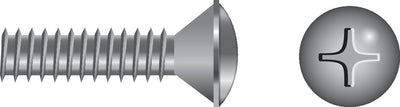 PHILLIPS MACHINE SCREW - OVAL HEAD (SEACHOICE)