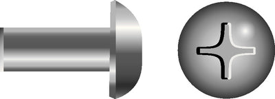 PHILLIPS BARREL NUTS - TRUSS HEAD (SEACHOICE)
