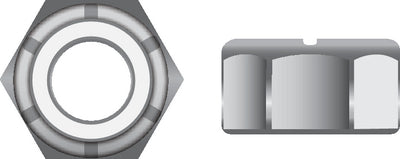NYLON INSERT LOCKNUTS (SEACHOICE)