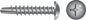 PHILLIPS SELF DRILLING SCREWS, 410 SS - PAN HEAD (SEACHOICE)