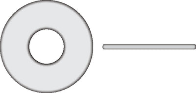 NYLON FLAT WASHERS (SEACHOICE)