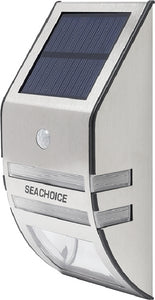 SOLAR SIDE-MOUNT STAINLESS LED DOCK LIGHTS (SEACHOICE)