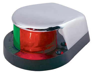 BI-COLOR BOW LIGHT - CHROME/ZINC (SEACHOICE)