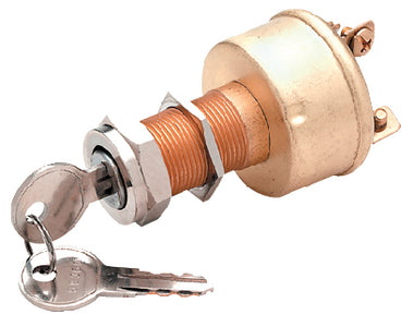 3 POSITION HEAVY DUTY IGNITION STARTER SWITCH (SEACHOICE)