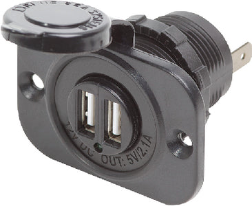 DUAL USB CHARGER (SEACHOICE)
