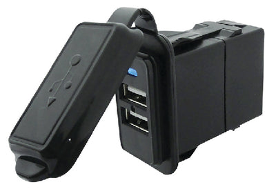 DUAL USB CHARGER (SEACHOICE)