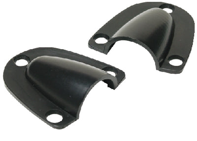 BLACK MOLDED CLAM SHELL-SMALL