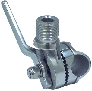 STAINLESS STEEL ANTENNA RAIL MOUNT (SEACHOICE)