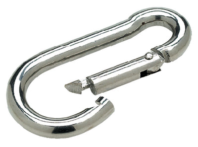 SAFETY SPRING HOOK - STAINLESS STEEL (SEACHOICE)