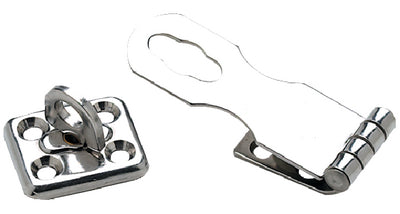 SWIVEL EYE SAFETY HASP - STAINLESS STEEL (SEACHOICE)