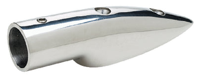 RAIL END FITTING - STAINLESS STEEL (SEACHOICE)