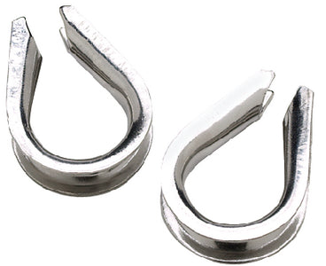 STAINLESS STEEL WIRE ROPE THIMBLE (SEACHOICE)