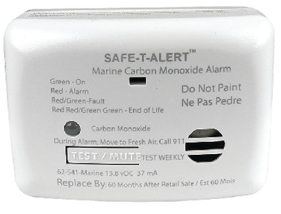 62 SERIES CARBON MONOXIDE DETECTOR (SEACHOICE)