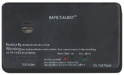 BATTERY-OPERATED CARBON MONOXIDE ALARM (SEACHOICE)